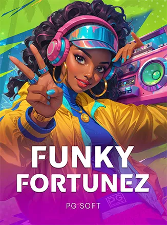 ภาพหน้าปกเกมสล็อต Funky Fortunez